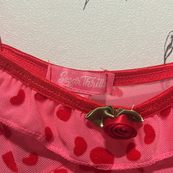 Hearts nightgown - Picture 3 of 4